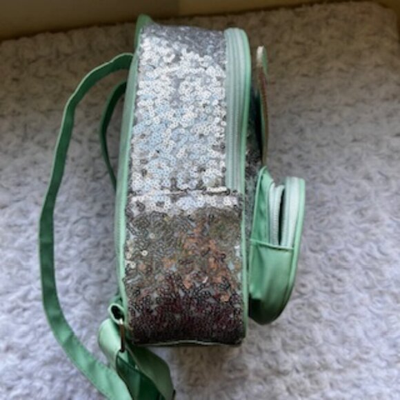 Star Wars Baby Yoda Sequin Mini Backpack Mandalorian Disney - Picture 11 of 12